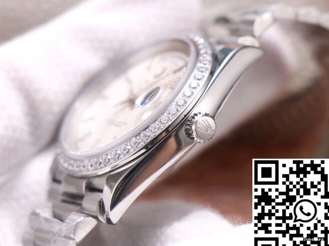 Dial Silver M228349RBR-0007 Rolex Factory Day-Date EW 0308